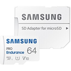 Samsung PRO Endurance/micro SDXC/64GB/UHS-I U1 / Class 10/+ Adaptér