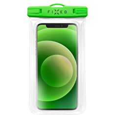 Pouzdro FIXED Float Edge voděodolné plovoucí s kvalitním uzamykacím systémem a certifikací IPX8, limetková