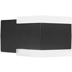 Smartwares Venkovní nástěnné světlo OOL-50020 LED, hliník, 440 lm, AC, 8W, černé