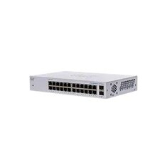 Cisco switch CBS110-24T, 24xGbE RJ45, 2xSFP (combo with 2 GbE), fanless - REFRESH