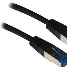 XtendLan Patch kabel Cat 6A SFTP LSFRZH 3m - černý