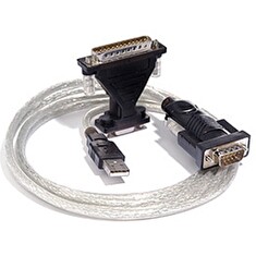 PREMIUMCORD Kabel adaptér USB - sériový port (COM, RS232, redukce)