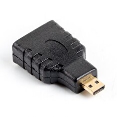 LANBERG redukce HDMI (F) na HDMI MICRO (M), černý