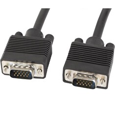LANBERG VGA M / M kabel 3m, dvojité stínění, černý
