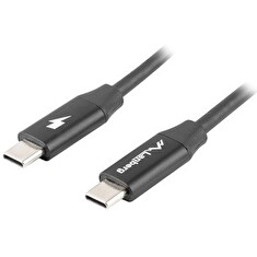 LANBERG USB-C M / M 2.0 kabel 1,8m, černý, rychlé nabíjení 4.0