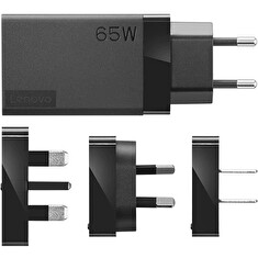 Lenovo adaptér CONS 65W AC USB-C Travel (vyměnitelné koncovky pro zásuvky EU,USA,UK,AU)