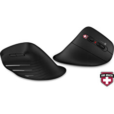 CONNECT IT FOR HEALTH Verti TriMode ergonomická vertikální myš, bezdrátová, ČERNÁ