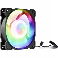 1stCOOL Statický RGB ventilátor 120mm, 3+4pin