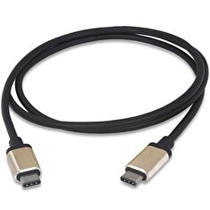 PremiumCord Kabel USB 3.1 konektor C/male - USB 3.1 konektor C/male, 0,5m hliníkové konektory