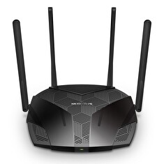 WiFi router TP-Link MERCUSYS MR80X AX3000 dual AP/router, 3x GLAN, 1x GWAN/ 574Mbps 2,4/ 2402Mbps 5GHz