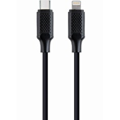 GEMBIRD CABLEXPERT Kabel USB 2.0 Type-C na Ligtning (CM/8pinM), 1,5m, datový, černý
