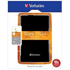 VERBATIM HDD/ Store 'n' Go/ 1TB/ Externí 2,5"/ USB 3.0/ černý