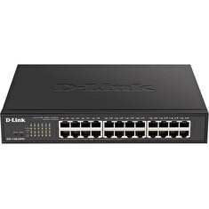 D-Link DGS-1100-24PV2 24-port Gigabit Smart switch, 12x GbE PoE+, PoE 100W