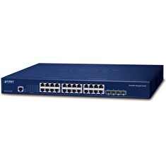 Planet SGS-6310-24T4X L3 switch, 24x1Gb, 4x10Gb SFP+, HW/IP stack, VSF/Cluster