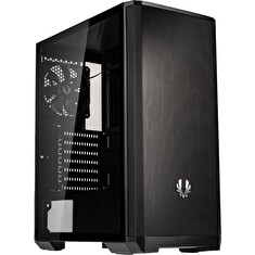 BitFenix skříň Mesh SE TG / ATX / 120 mm fan / 2xUSB 3.0 / mesh panel / tvrzené sklo / černá