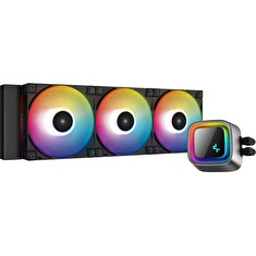 DEEPCOOL vodní chladič LS720 / 3x120 mm fan / ARGB / Intel i AMD