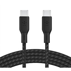 Belkin BOOST CHARGE™ USB-C/USB-C kabel 100W, 3m, černý - odolný