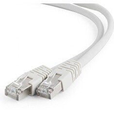 Gembird Patch kabel RJ45, cat. 6A, FTP, LSZH, 5m, šedá