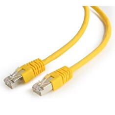Gembird Patch kabel RJ45 , cat. 6, FTP, 0.25m, žlutý