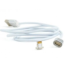 Gembird Magnetic USB 8-pin male cable, silver, 1m