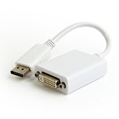 Gembird adaptér displayport v1.2 samec - DVI (24+5) white