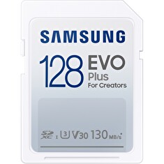Samsung EVO Plus/SDXC/128GB/UHS-I U3 / Class 10