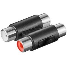 PremiumCord Redukce 2x cinch / RCA Female/Female