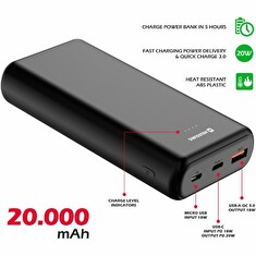 SWISSTEN POWER LINE POWER BANK 20000 mAh