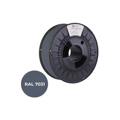 C-TECH Tisková struna (filament) PREMIUM LINE, PLA, šedomodrá, RAL7031, 1,75mm, 1kg