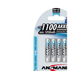 Ansmann akumulátor AAA NiMH 1100 mAh (4 ks)