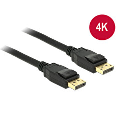 Delock Cable Displayport 1.2 male > Displayport male (19pin) 4K 3m