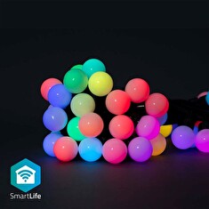 Nedis WIFILP02C48 SmartLife světelný řetěz | Wi-Fi | RGB | 48 LED's | 10.80 m | Android™ / IOS