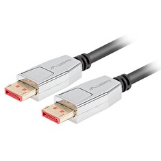 LANBERG Displayport M/M kabel 20 PIN V1.4 1M 8K 60HZ černý