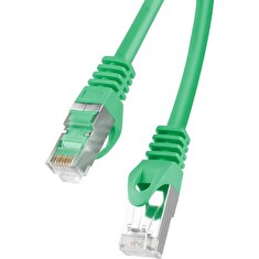 LANBERG Patch kabel CAT.6 FTP 1M zelený Fluke Passed