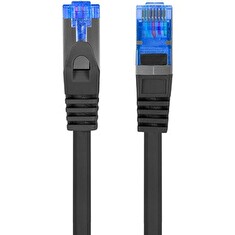 LANBERG Patch kabel CAT.6A FTP LSZH CCA 1M černý Fluke Passed