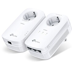 TP-Link TL-PA8030P - AV1300 Powerline Starter Kit průchozí zásuvka 3xGLAN