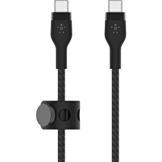 Belkin BOOST CHARGE™ USB-C/USB-C kabel, 1m, černý - odolný PRO Flex