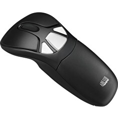 Adesso iMouse P30GO Plus/ bezdrátová air myš 2,4GHz/ laser + gyroskopický snímač/ nabíjatelná/ USB/ černá