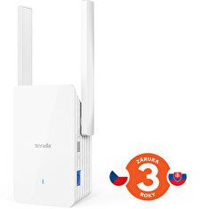 Tenda A33 - WiFi Range Extender AX3000 WiFi 6, opakovač 2976 Mb/s, 1x GLAN 1 Gb/s, WPS,2x 5dBi, WPA3