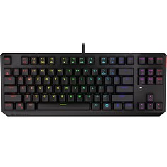 Endorfy herní klávesnice Thock TKL Kailh BL RGB /USB/ blue sw. / drátová / mechanická / US layout / černá RGB