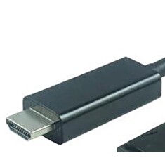 PremiumCord DisplayPort na HDMI kabel 1m M/M