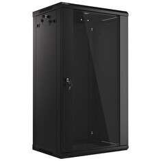 LANBERG RACK CABINET 19” WALL-MOUNT 22U/600X450 (FLAT PACK) BLACK V2