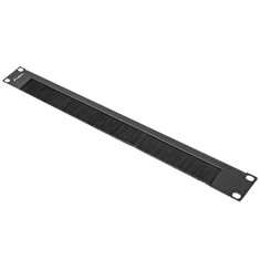 LANBERG 19" BRUSH PANEL 1U AK-1103-B BLACK