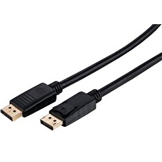 Kabel C-TECH DisplayPort 1.2, 4K@60Hz, M/M, 3m