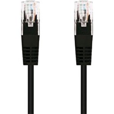 Kabel C-TECH patchcord Cat5e, UTP, černý, 1m