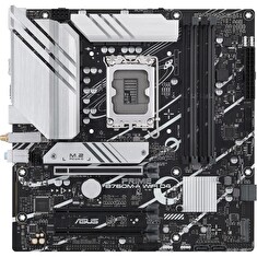 ASUS PRIME B760M-A WIFI D4 / Intel B760 / LGA1700 / 4x DDR4 / 2x M.2 / DP / 2x HDMI / WIFI / mATX