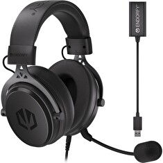 Endorfy headset VIRO Plus USB / drátový / s odnímatelným mikrofonem / USB / černý