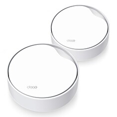 TPLink AX3000 Smart Home WiFi6 System with POE Deco X50-PoE(2-pack)