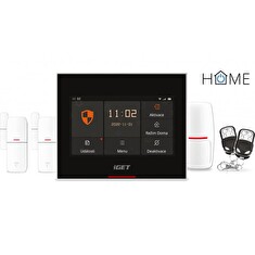 iGET HOME Alarm X5 - Inteligentní bezdrátový systém pro zabezpečení budov, ovládání pomocí Wi-Fi, GSM, speciální funkce