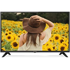 STRONG LED TV 32"/ SRT32HF2003/ HD Ready/ 1366x768/ DVB-T2/C/S2/ H.265/HEVC/ 2x HDMI/ USB/ černá/ E